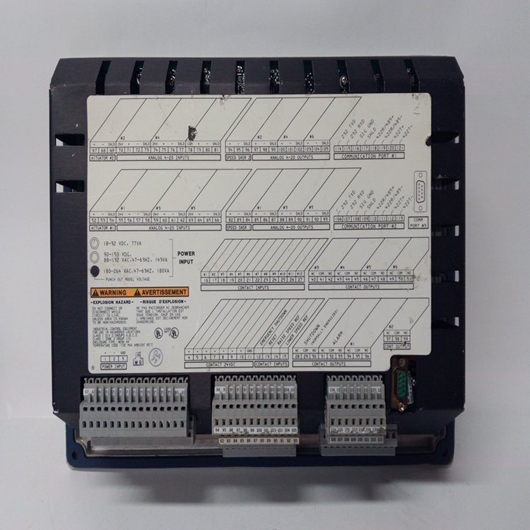 Woodward 9907-016 控制系列模块库存足