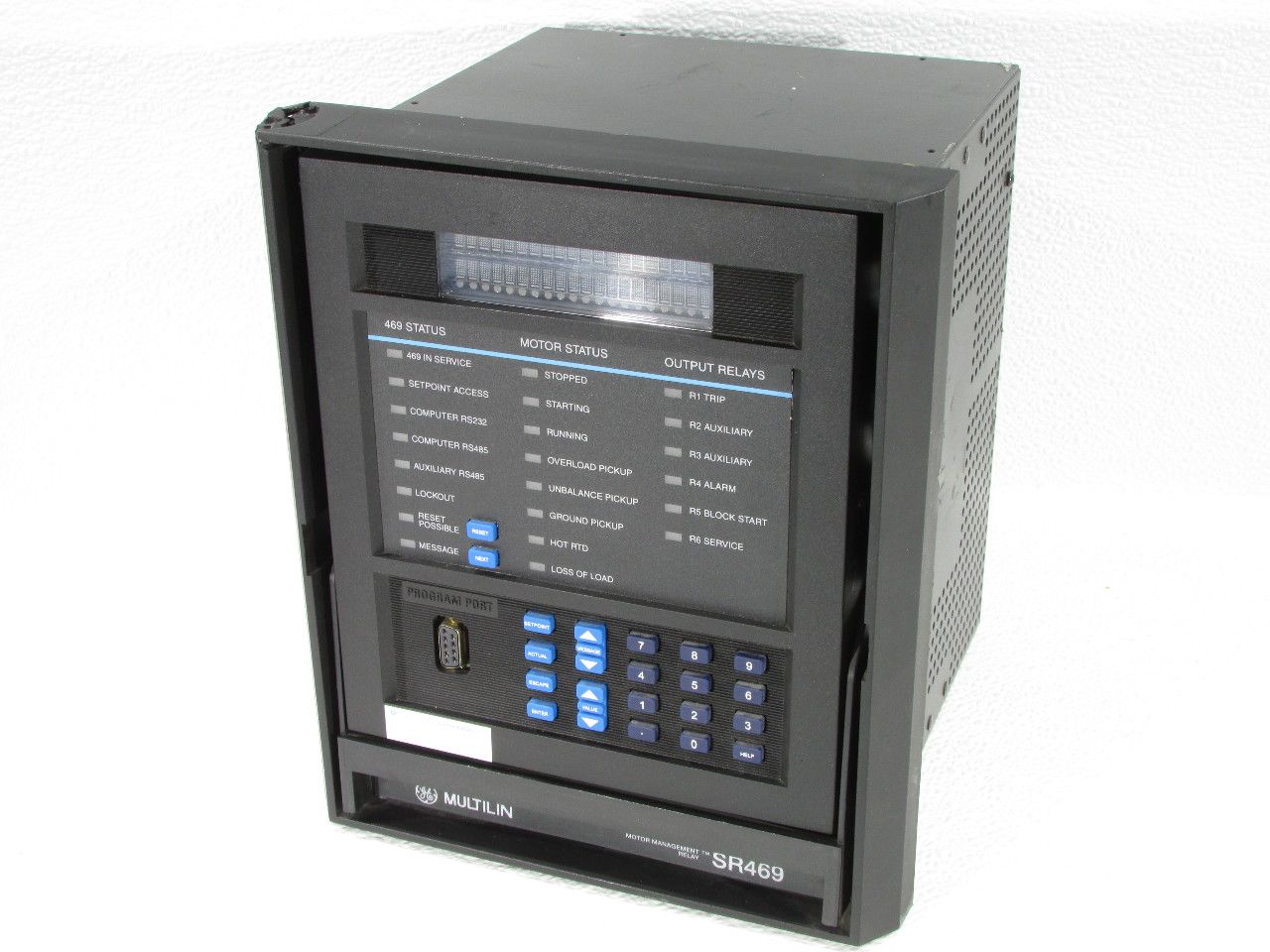 SR489-P5-LO-A20-E GE 发电机继电器保护装置