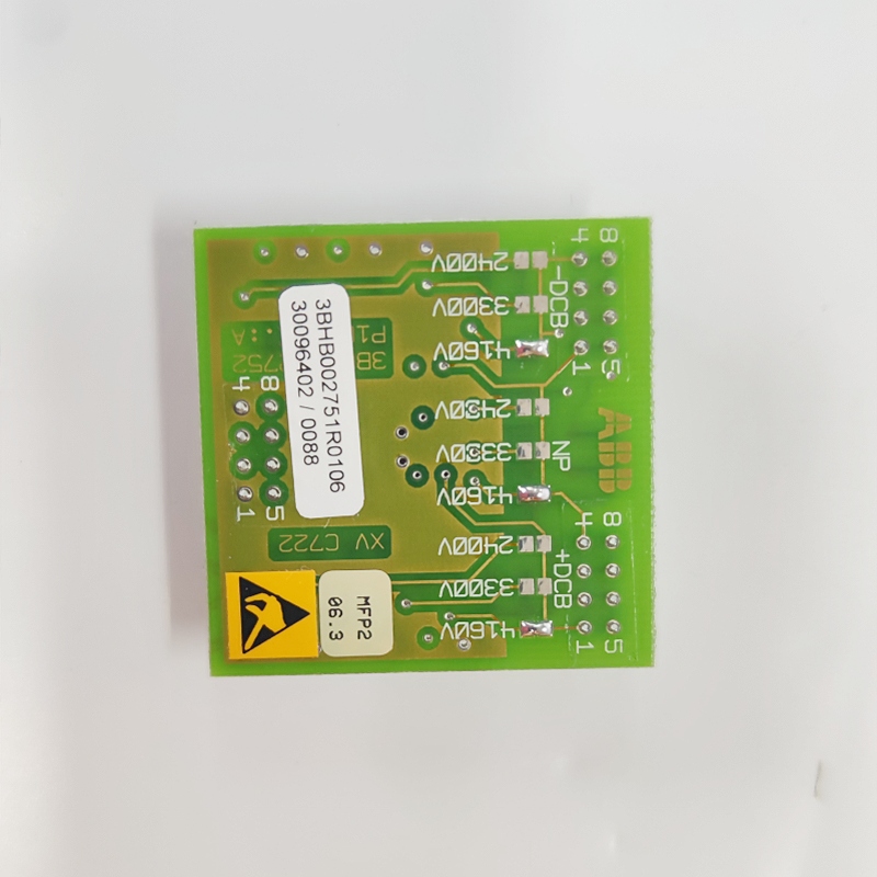 ABB 3BHB002751R0106 电源控制板模块