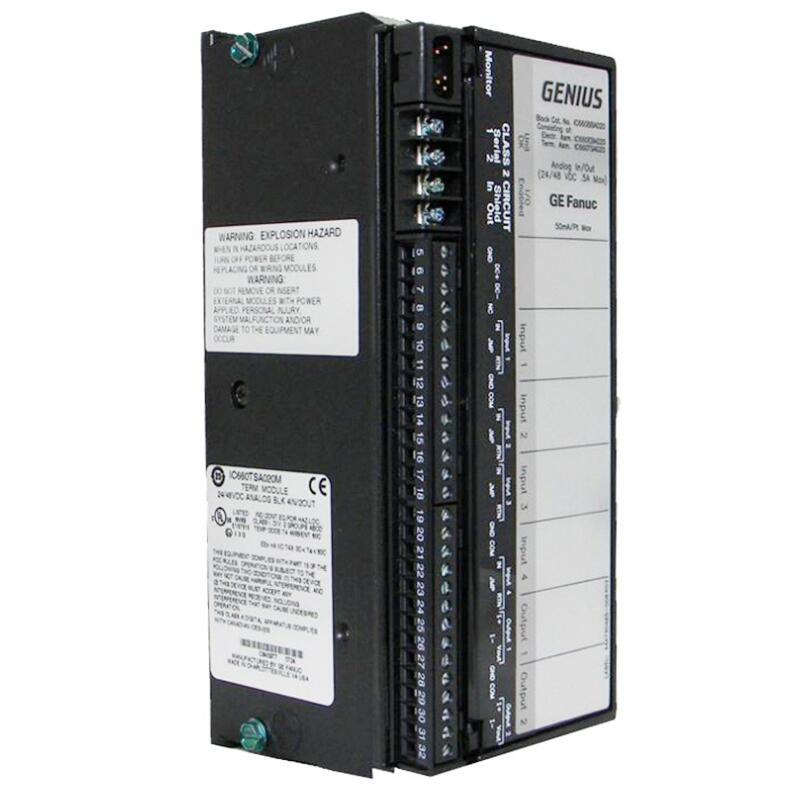 GE IC660EBA100K 模拟输入/输出模块
